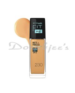 MAYBELLINE LIQUID FOUNDATION MATTE + PORELESS FOR OILY SKIN 230 NATURAL BUFF 30 ML