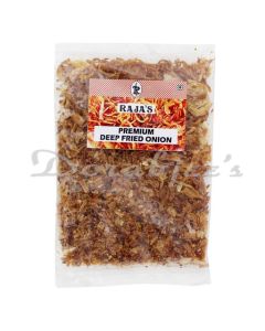 RAJAS PREMIUM DEEP FRIED  ONION  70G