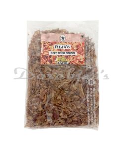 RAJAS DEEP FRIED  ONION OLIVE OIL70G