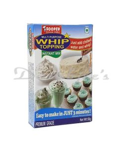 SOOPER  WHIP TOPPING 50 G