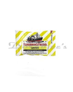 FISHERMANS FRIEND MINTS SUGAR FREE LEMON 25G