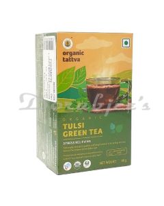 ORGANIC TATTVA TULSI GREEN TEA 20S