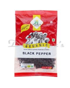 24 LETTER MANTRA ORGANIC BLACK PEPPER WHOLE 50G