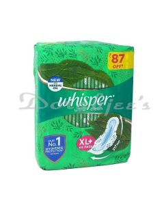 WHISPER ULTRA SANITARY PADS XL 44S 