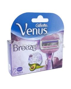 GILLETTE VENUS WOMEN BREEZE SHAVING CARTRIDGE  2S