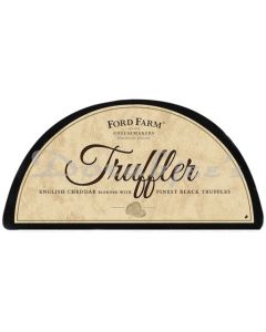 FORD FARMS CHEDDAR CHEESE WITH BLACK TRUFFLES FRESHLY SLICED 1KG