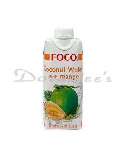 FOCO COCONUT WATER MANGO 330ML