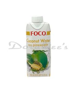 FOCO COCONUT WATER PINEAPPLE 330ML