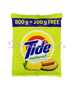 TIDE NATURALS LEMON & CHANDAN WASHING POWDER 800 GM