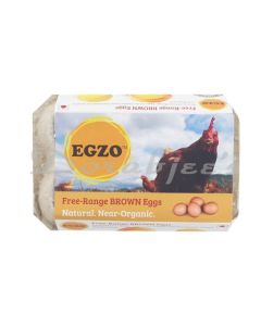 EGZO FREE RANGE BROWN EGGS