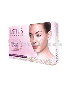 LOTUS HERBALS RADIANT PEARL CELLULAR LIGHTENING FACIAL KIT PACK OF 4  37G