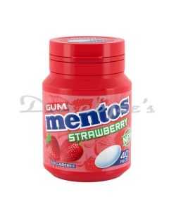 MENTOS SUGAR FREE STRAWBERRY MINTS 50S