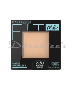 MAYBELLINE FIT ME MATTE & PORELESS POWDER  235 PURE BEIGE  8.5G