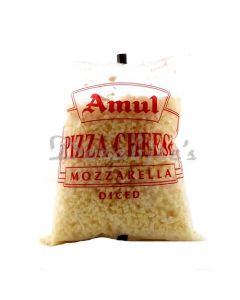 AMUL PIZZA CHEDDAR CHEESE DICED 1KG