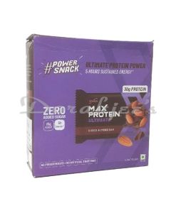 MAX PROTEIN 30G  CHOCO ALMOND ENERGY BAR PK 6