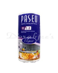 PASEO KITCHEN TISSUES 60S  1R EMBOSS PLAIN