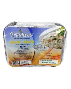 FRESHEE ALUMINUM  CONTAINER 450ML 10S