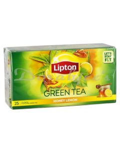 LIPTON HONEY LEMON GREEN TEA BAGS 20PCS