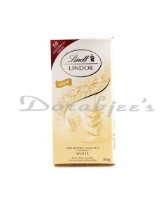 LINDT CHOCOLATE WHITE CHOCOLATE  100G