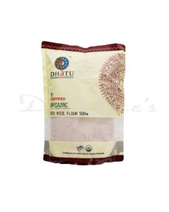 DHATU ORGANIC RED RICE FLOUR 500G