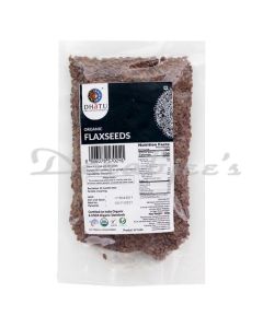 DHATU ORGANIC FLAXSEEDS 100G