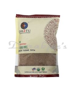 DHATU ORGANIC BROWN SUGAR 500G