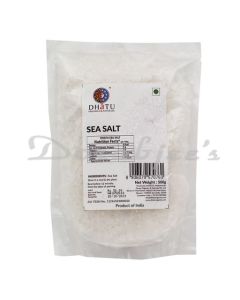 DHATU ORGANIC SEA SALT - WHITE 500G