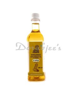 PURE AND SURE ORGANIC GROUND NUT OIL 500M