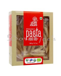 PURE AND SURE ORGANIC PASTA PENNE 200 G