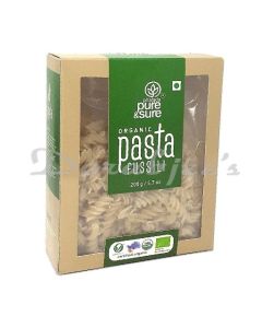 PURE AND SURE ORGANIC PASTA FUSILLI 200 G