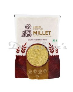 PURE AND SURE ORGANIC PROSO MILLET 500 G