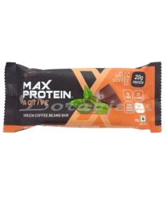 MAX PRO GREEN COFFEE BEANS ENERGY BAR 70 G