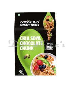 COCOSUTRA GRANOLA CHIA SOYA CHOCOLATE CHUNK 300G