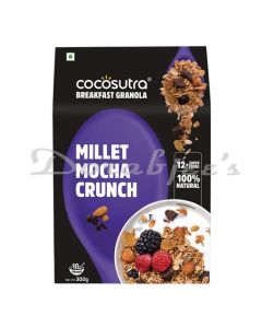 COCOSUTRA GRANOLA MILLET MOCHA CRUNCH 300G