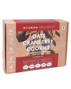 NOURISH YOU  OAT CRANBERRY COOKIES 150G