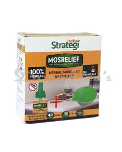 STRATEGI MOSQUITO REPELLENT MOSRELIEF-VAPORIZER & MACHINE