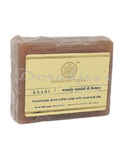 KHADI WOODY SANDAL & HONEY SOAP 100G 1529