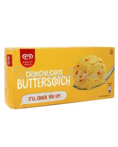 KWALITY WALLS ICE CREAM PP CRUNCHY BUTTERSCOTCH 700ML