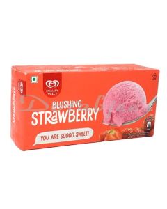 KWALITY WALLS ICE CREAM PP STRAWBERRY 700ML