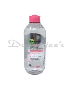 GARNIER MICELLAR CLEANSING WATER PINK BOTTLE FOR SKIN 400ML