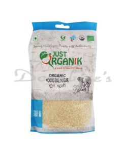 JUST ORGANIK MOONG DAL MOGAR - 500G