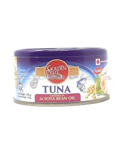 GOLDEN PRIZE TUNA FLAKES SOYABEAN 185G