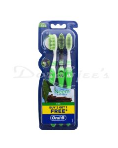 ORAL  B 123 NEEM B2G1 SOFT TOOTHBRUSH