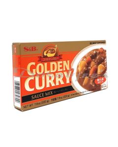 S AND   B   GOLDEN  CURRY SAUCE MIX MILD 220G