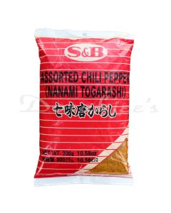 S AND   B   ASSORTED CHILI PEPPER 300G