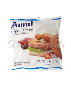 AMUL FROZEN HAPPY TREATS VEG BURGER 360G