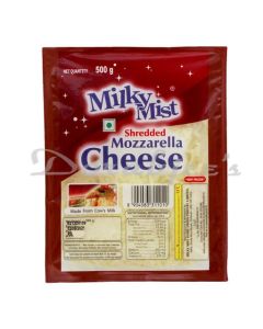 MMD MILKY MIST DAIRY SHREDDED CHEESE-500 G