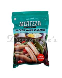 MEATZZA FROZEN CHICKEN VALUE SAUSAGES 1KG