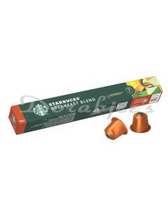 STARBUCKS BREAKFAST BLEND COFFEE PODS 56 G