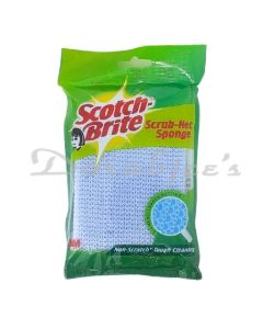 SCOTCH BRITE SCRUB NET SPONGE 1S PK